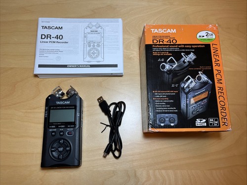 TASCAM DR-40 Four Track Digital Audio Recorder