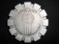 GENUINE KENWORTH Fuel Cap, Logo - Non - Locking, 3.5", # K221029 Rev A