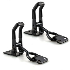 2-Pack Heavy-Duty Black Toggle Latch Clamp - 300lbs Adjustable Pull Latch, Qu...