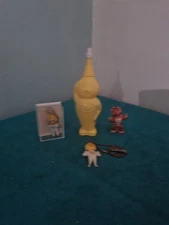 Extremely Rare 1960s Esso MR DRIP Handy Oiler + 3 X Keyrings 1 NOS Unused Nice