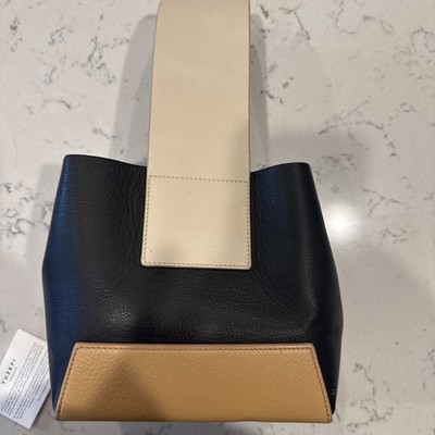 Yuzefi Women's Leather Bucket Bag