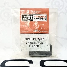 ARO 104104-N02 Needle Valve 1/4” NPT Pneumatic Flow Control Regulator