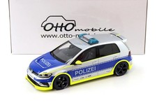 OTTO 1:18 VW Golf R Oettinger Police Polizei Silver
