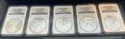 2011-P/W/S American Silver Eagle 25th Anniversary Set MS70/Reverse PF NGC *2362