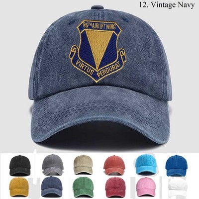 Customized Embroidered Hat 86th Airlift Wing Ramstein, Trucker Hat, Gift Idea
