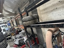 Garage Workshop Tyre Racking Storage Organisation Custom Height Depth and Length