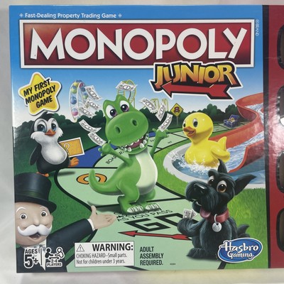Hasbro My First Monopoly Junior Board Game Ages 5+