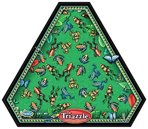 Think Fun Triazzle - Rompecabezas rompecabezas a juego con imágenes | Involucra estratégicamente... - Imagen 1 de 8