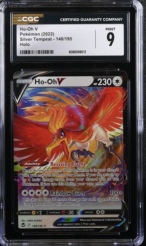 Ho-Oh V graded CGC 9 for sale on eBay