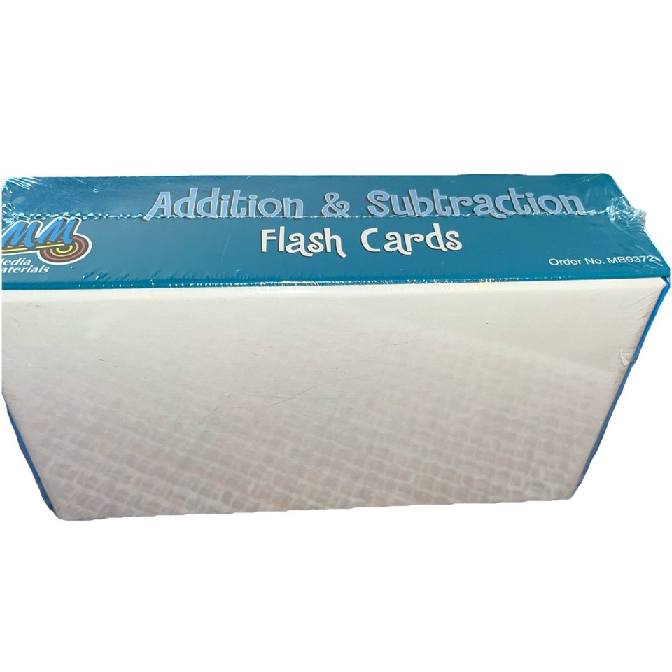 Media Materials Addition Subtract Flash Cards Grade K 8 Math Facts 0 9 media-materials-addition-subtract-flash-cards-grade-k-8-math-facts-0-9