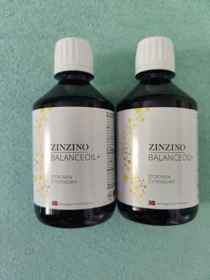 2 x ZINZINO Balance Oil+ Zitrone 300 ml NEU & OVP MHD 05/27