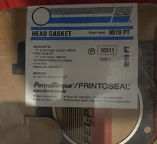 FEL-PRO Head Gasket 9510/9511 PT. Timing Cover TCS 45791. Valve Cover VS 50312 C