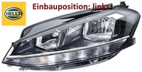Hella 1LB013924-031 Hauptscheinwerfer Links Scheinwerfer Frontscheinwerfer