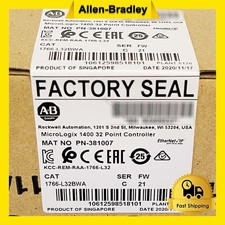 AB 1766-L32BWA SER C MicroLogix 1400 32 Point...
