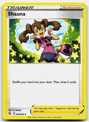 Shauna 240/264 Fusion Strike Uncommon Trainer