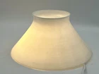 Vintage Victorian White Milk Glass Oil Lamp Slant Shade 4.5” W x 9.75”W x 4.5” H