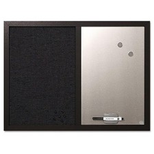 Bi-Silque MX04433168 Combo Board 18x24 Felt Surface Black Frame