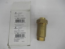 Cash Acme BF13434 , 3/4" FNPT Dual Check Valve , Union Inlet , FNPT Outlet