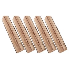 5 Pcs Garden Decorative Firewood Wooden Log Fireplace Logs for Beach