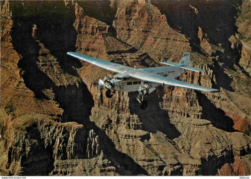AK - Luftfahrt - Flugzeuge - 241 E Reno - Las Vegas - Ford Tri Motor N76G