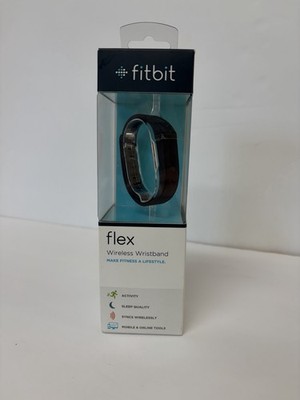 Fitbit Flex Wireless Activity Sleep Wristband Black NEW
