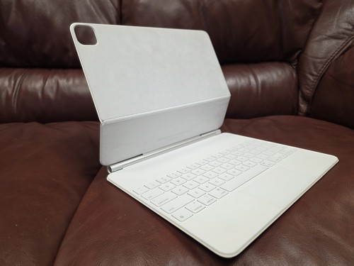 Apple Magic Keyboard for 12.9" iPad Pro, White -MJQL3LL/A - Afbeelding 3 van 9