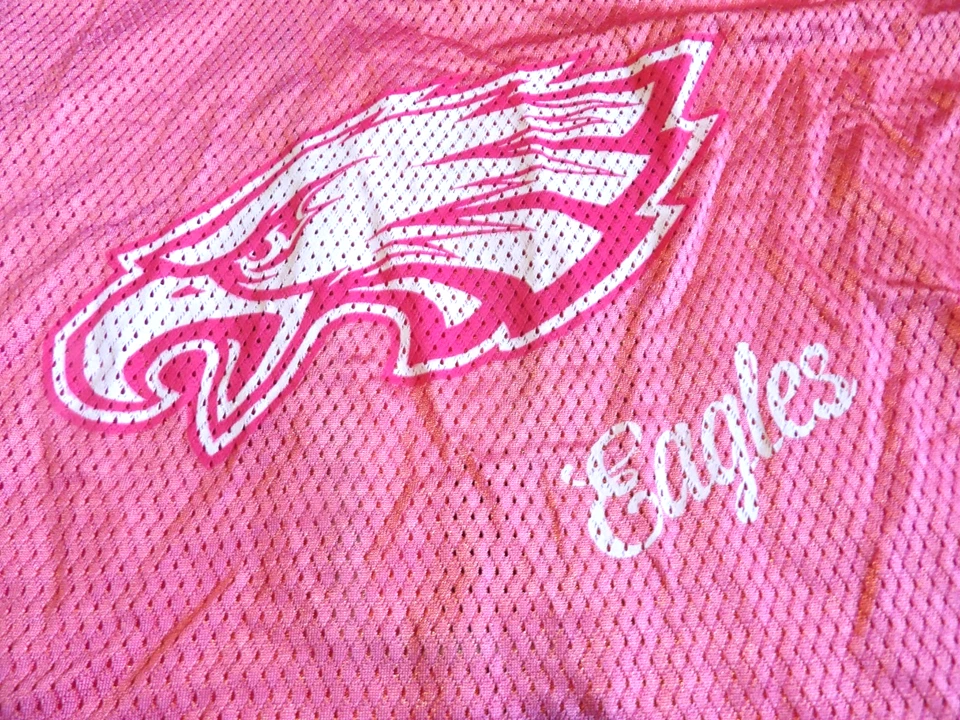 JERSEY MUJER REEBOK NFL PHILADELPHIA EAGLES MICHAEL VICK ROSA TALLA XL Foto 3 de 4