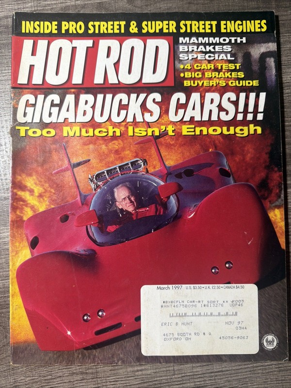 Hot Rod Magazine March 1997
