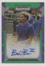 2019 Panini Prizm Draft Picks Purple & Green /199 Brian Bowen II #119 Auto 1t6s