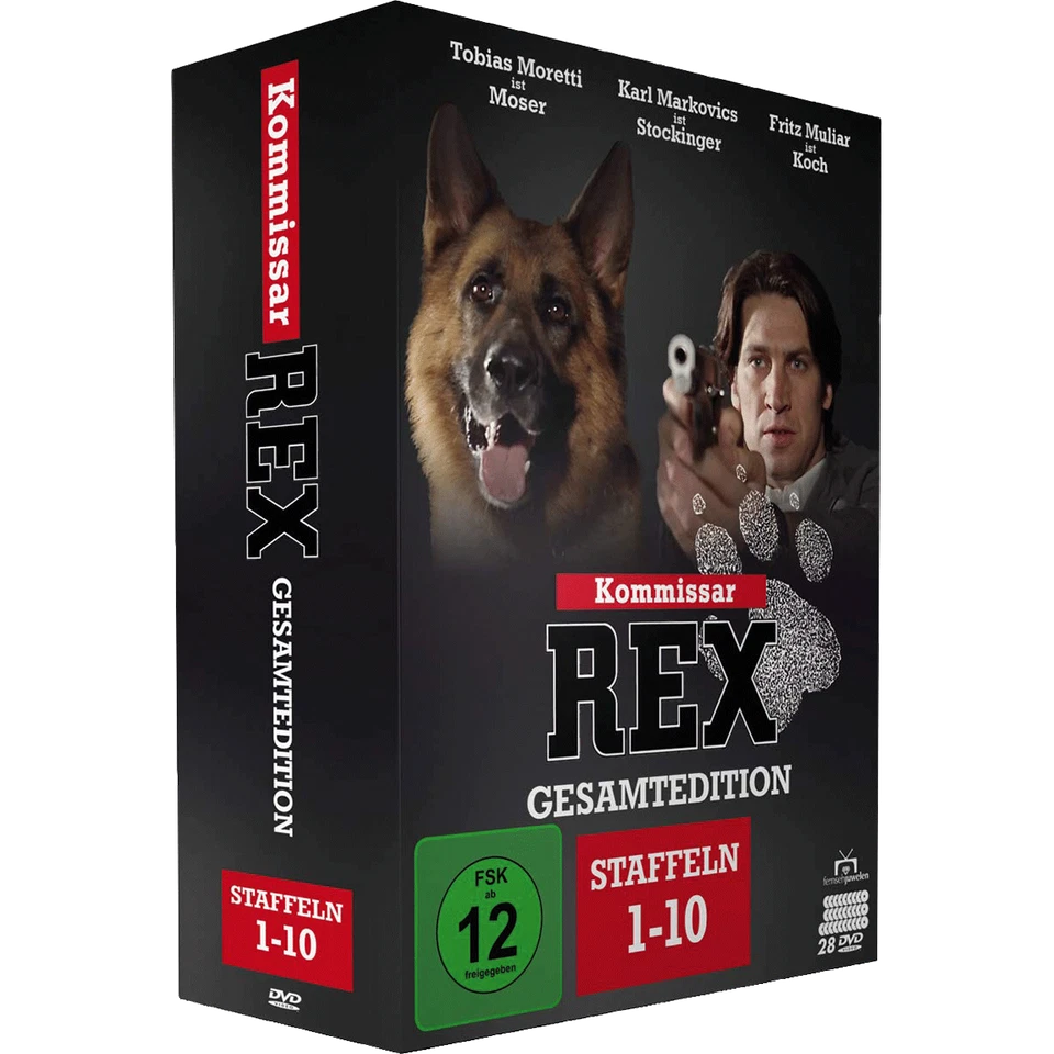 Kommissar Rex - Gesamtedition Staffeln 1-10 (Alle 119 Folgen) + Bonus-Disc  ... - Bild 3 von 4