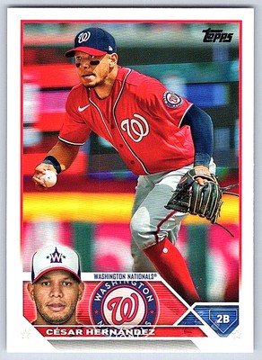 2023 Topps Cesar Hernandez Washington Nationals #244