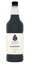 Simply Blueberry Flavour Syrup 1 Litre