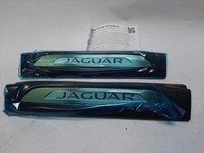 Original JAGUAR XE X760 Einstiegsleisten beleuchtete Alu ebony T4N7600