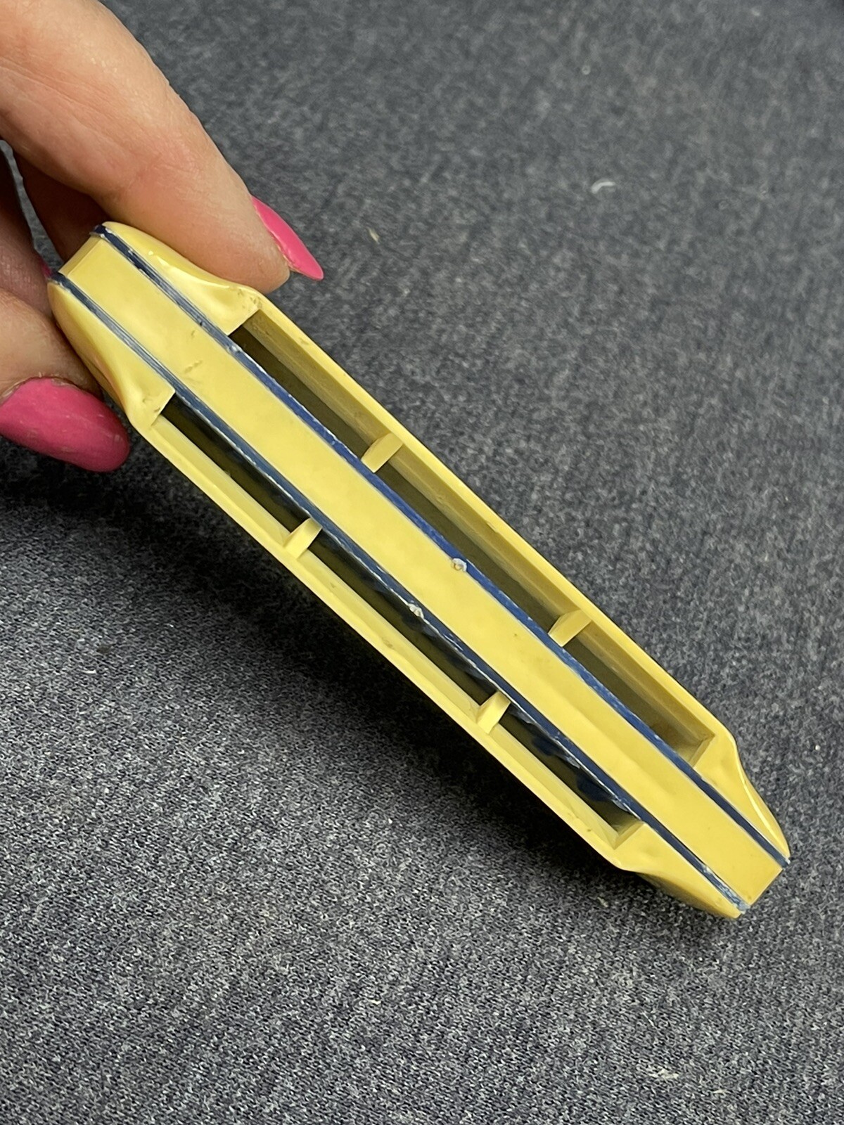 Rare 1950's Children's Plastic Royal Tone Harmonica made by Proll Toys