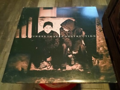 the plot in you happiness in self destruction 2X vinyl coke bottle clear metal