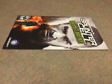 Tom Clancy's Splinter Cell: Double Agent (PS2, 2006) Instruction Booklet Only