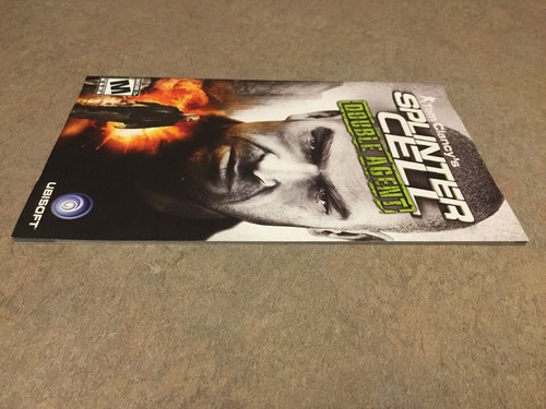 Tom Clancy's Splinter Cell: Double Agent (PS2, 2006) nur Anleitung - Bild 1 von 7