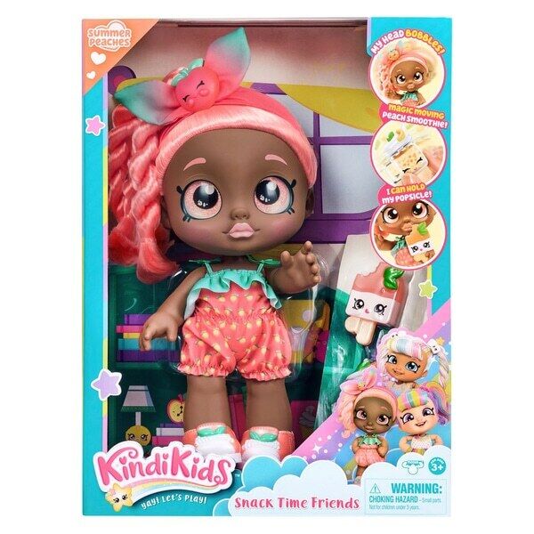 Kindi Kids Snack Time Friends Summer Peaches Toddler Doll