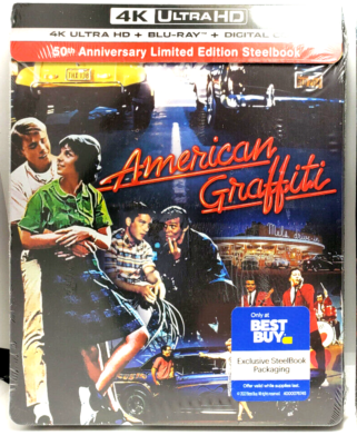 American Graffiti 4K STEELBOOK (4K+Blu-ray+Digital Copy) George