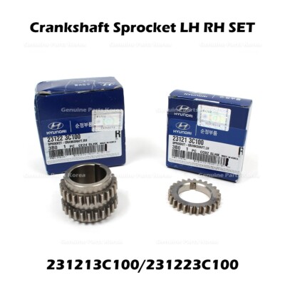 ⭐Genuine⭐ Crankshaft Sprocket LH RH SET 231213C100 231223C100