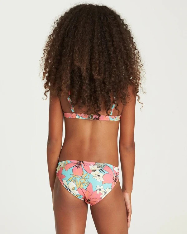 Billabong Kids Aloha Sun Tank Set Mo-Mint L72659 Girl's Size