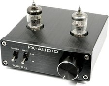 FX-AUDIO- TUBE-01J Röhrenvorverstärker Line Amplifier NFJ Originalmodell schwarz