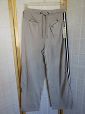 NWT Max Studio Performance Black/Gray Leggings Polyester Blend Pants Women's S