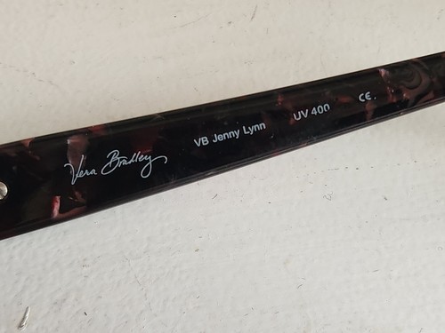 Vera Bradley African Violet Jenny Lynn Floral Sunglasses Frame-Only - Picture 6 of 8