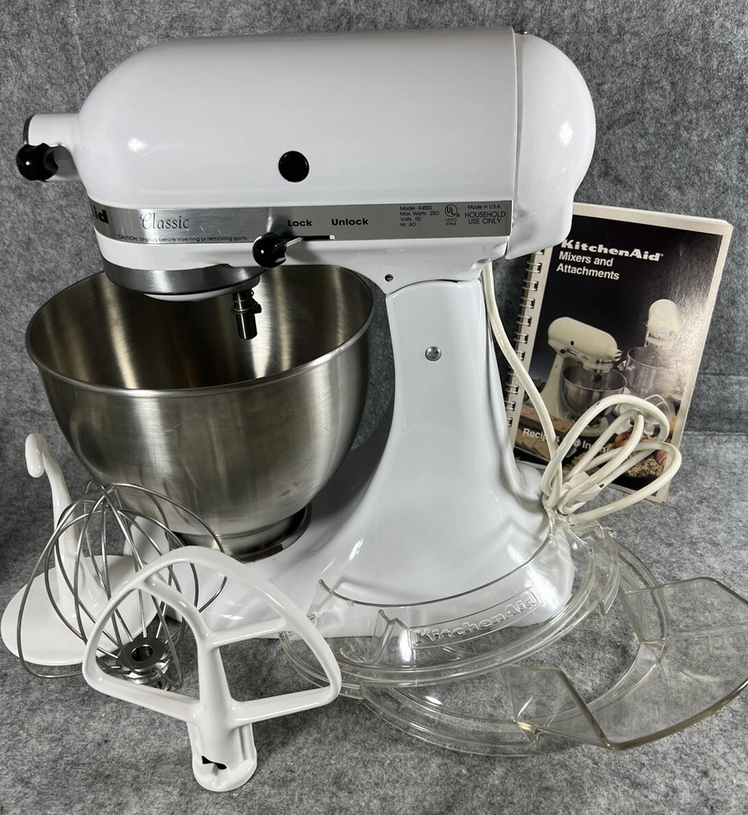 Kitchenaid Mixer Model K45ss Owners Manual Wow Blog