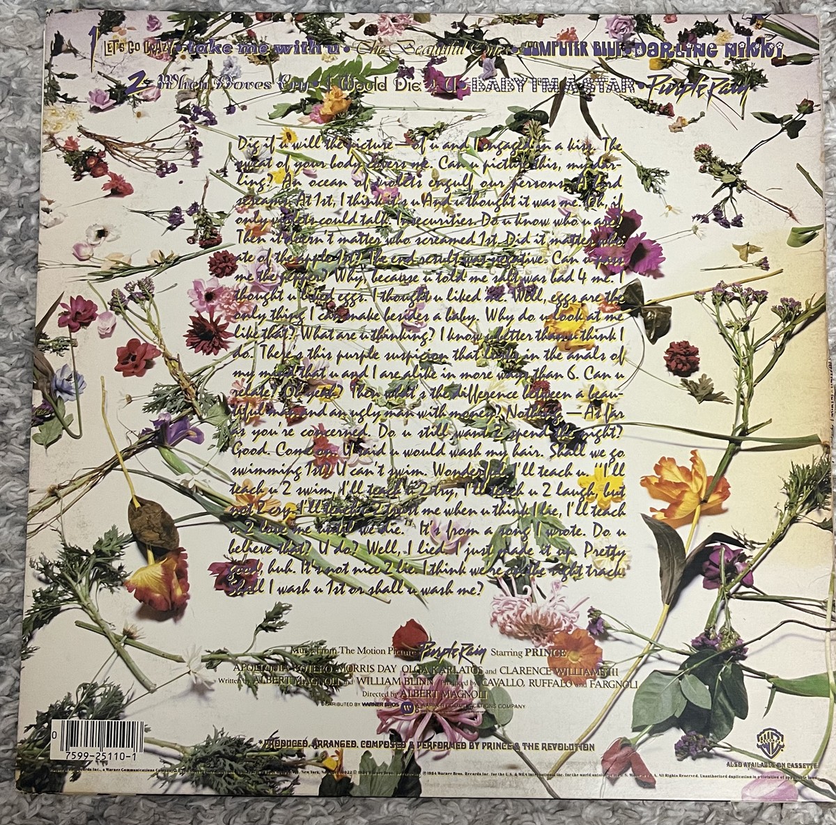 Prince And The Revolution／Purple Rain LP Prince & The Revolution - Prince and the Revolution - Purple