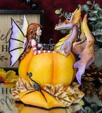 Amy Brown Halloween Fairy Black Cats And Drag...