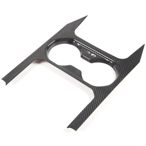 Real Carbon Fiber Center Gear Shift Cup Trim Set For BMW 5 Series G60 i5 2024+ - Picture 20 of 24
