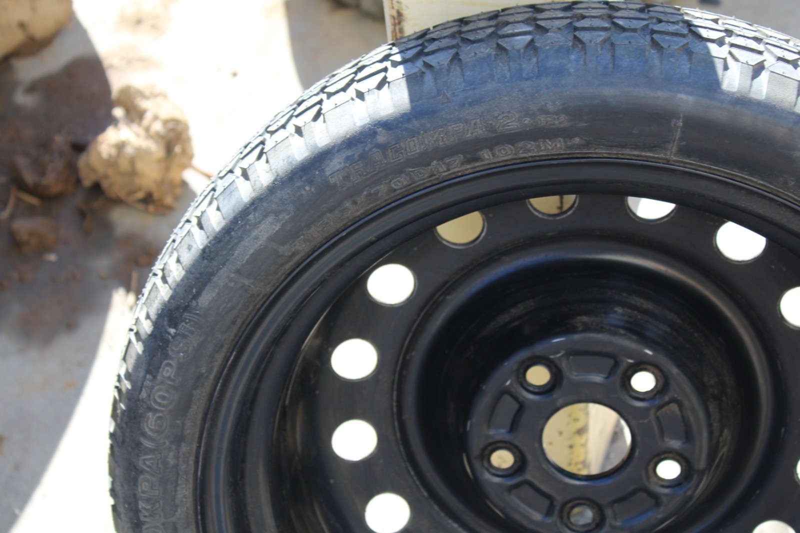 2004-2007 BMW 5 Series 530i Emergency Spare Tire Wheel K6008 | Genuine OEM