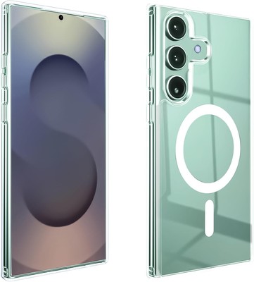 For Samsung Galaxy S25 Plus 5G Clear Case With Anti-Yellowing Rugged Protection